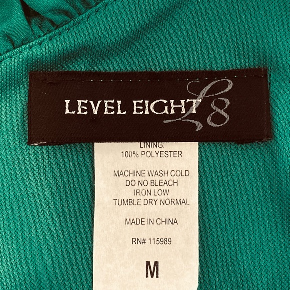 Green One Shoulder Ruffle Mini-Dress - Picture 2 of 7